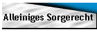 Alleiniges Sorgerecht