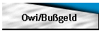 Owi/Bußgeld
